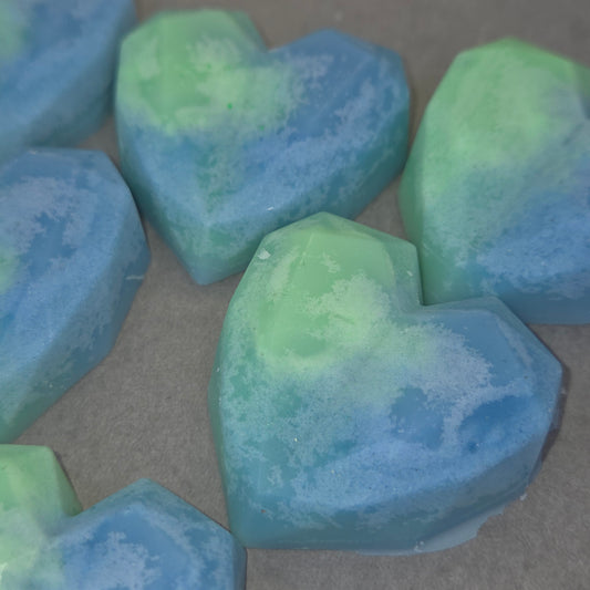 (Ozone) - Geo Heart Wax Melts [1 oz]