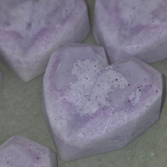 (Grape Candy) - Geo Heart Wax Melts [1 oz]